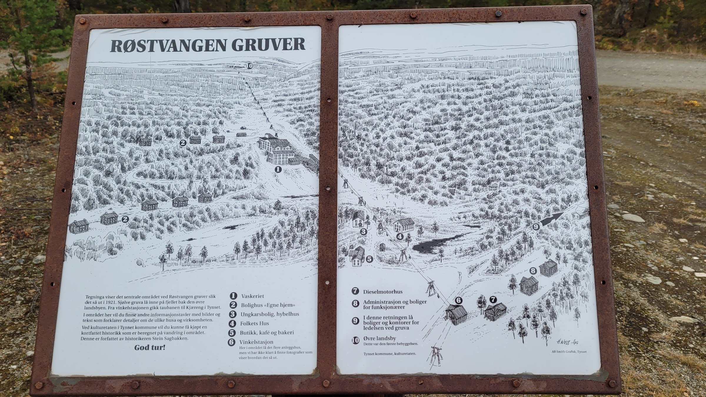 Røstvangen Mines (Røstvangen gruver)